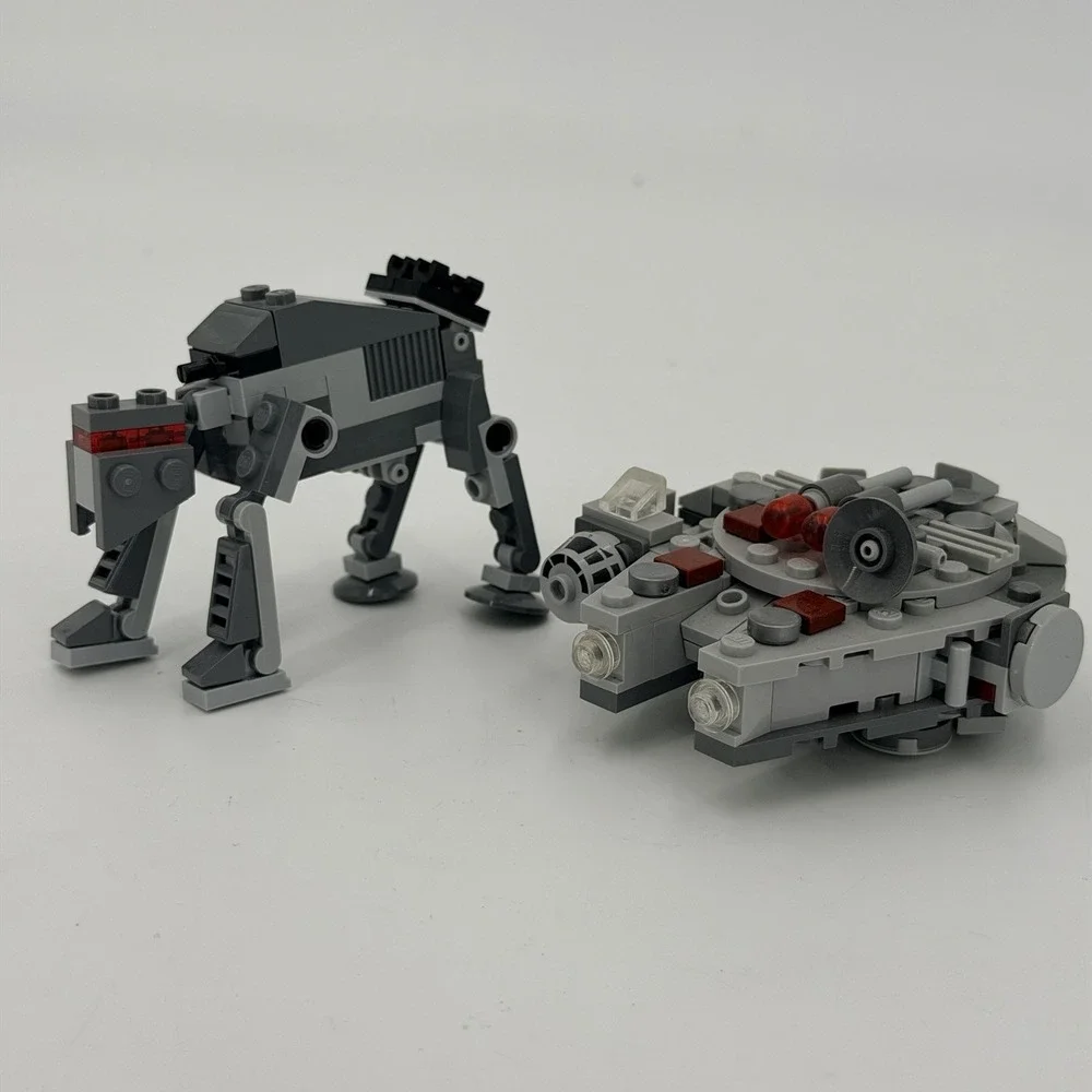 Retired Star Wars Lego Millennium Falcon AtAt Walker Microfighter Complete